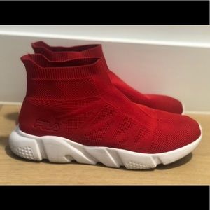 Fila Red Sock Sneakers